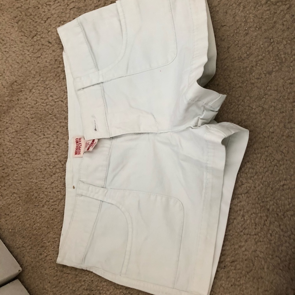 White shorts